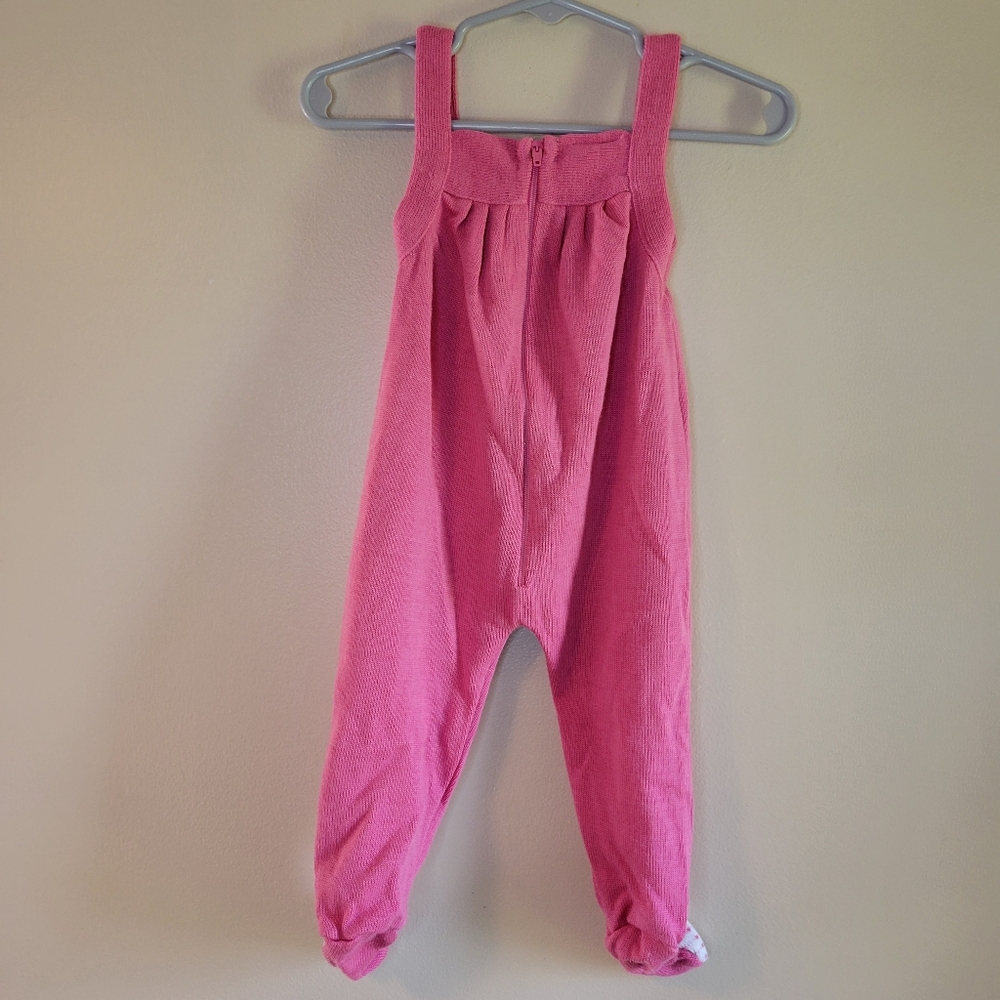 Vintage Cat Embroidered Pink One-Piece Infant Romper,‎ Size 6-9M - Picture 6 of 7